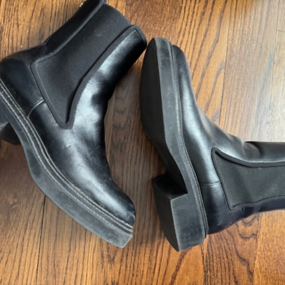 Zara Black Boots Size 39